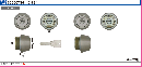 C-734 トステムDDZZ3022  ミワPSTE222個同一シリンダー