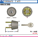 C-423 V-TX31-27用シリンダー 刻印31#11色
