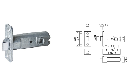 ナガサワ　TL-51錠　空錠ラッチ　フロント板付