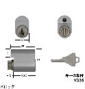 C-216 Kロックシリンダー#11色　(GCY-　70)