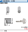 C-242 #505(#1050S/1060S)用小判型片面シリンダ ー　WCY-37
