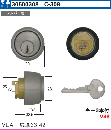 C-308 MLA-05-S32P-40・CY 6本ピン用シリンダー SCY-64